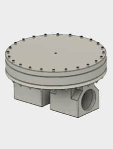 Bild von Stepfile für BD24 Vordruckregler - Aluminium