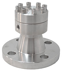 Equilibar BR blockage resistant back pressure valve with flange option