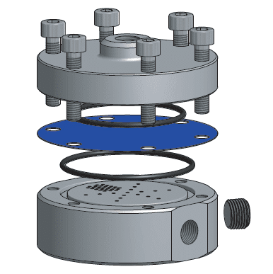 Equilibar pressure regulator assembly