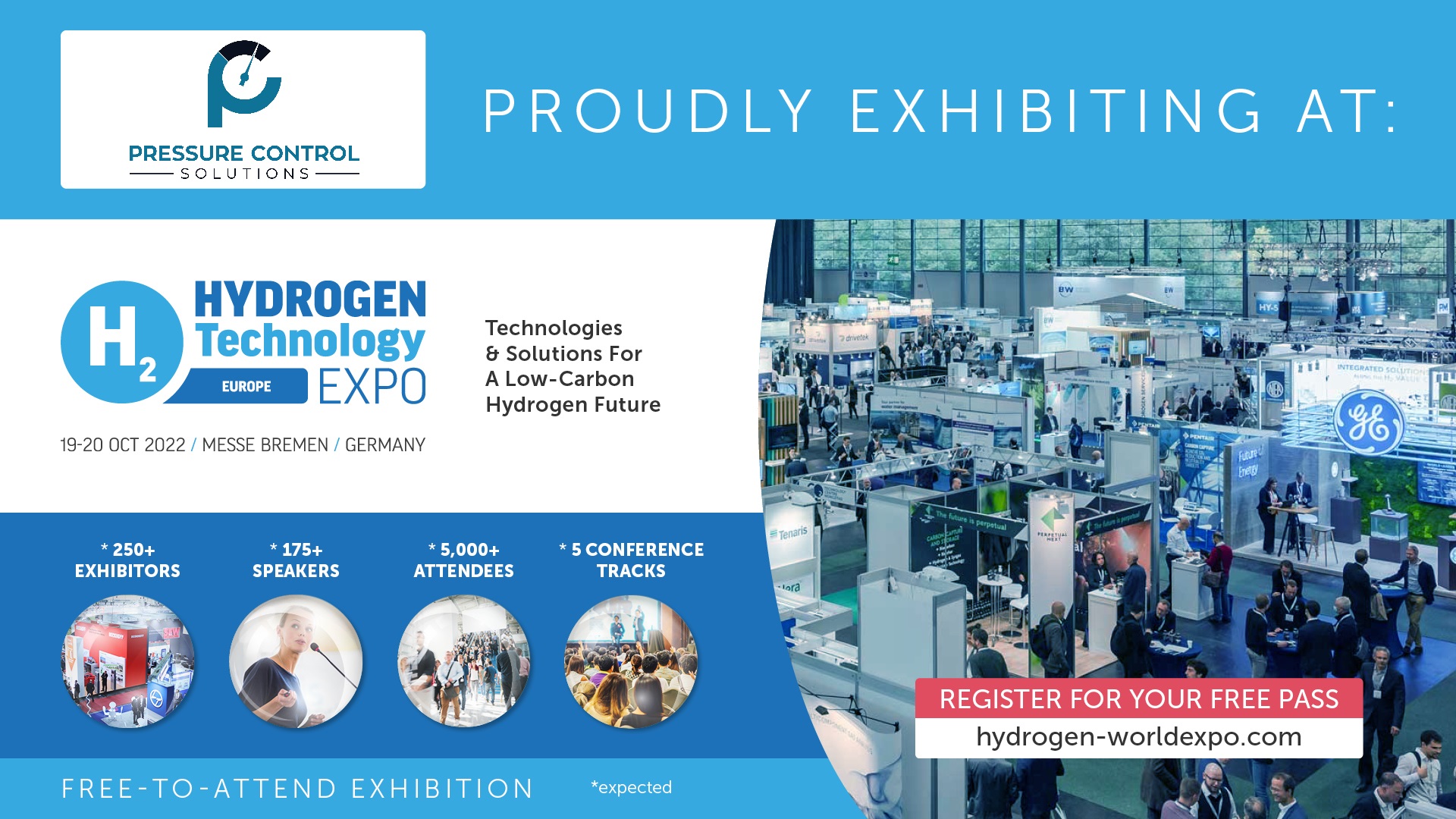 PCS is going to Hydrogen Technology Expo Europe